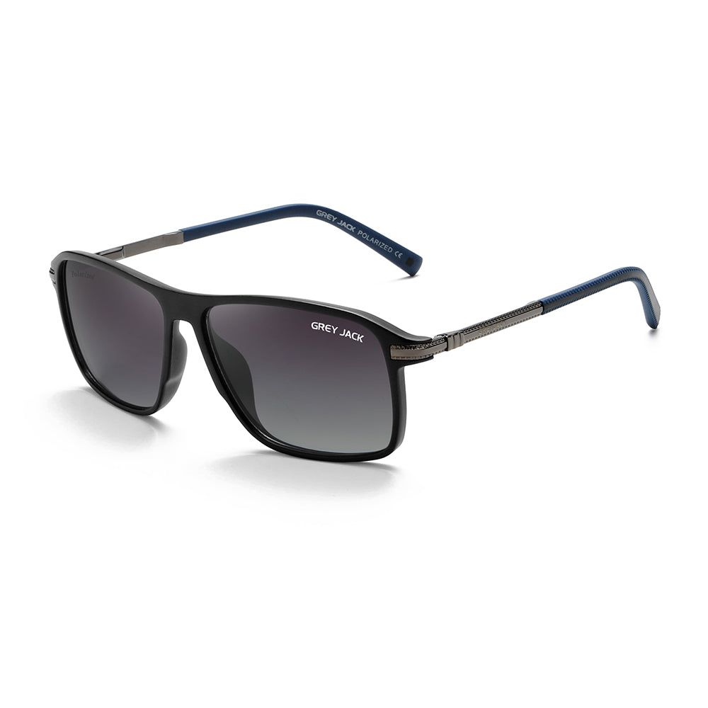 Matte Black Gun Frame Double Black Lens