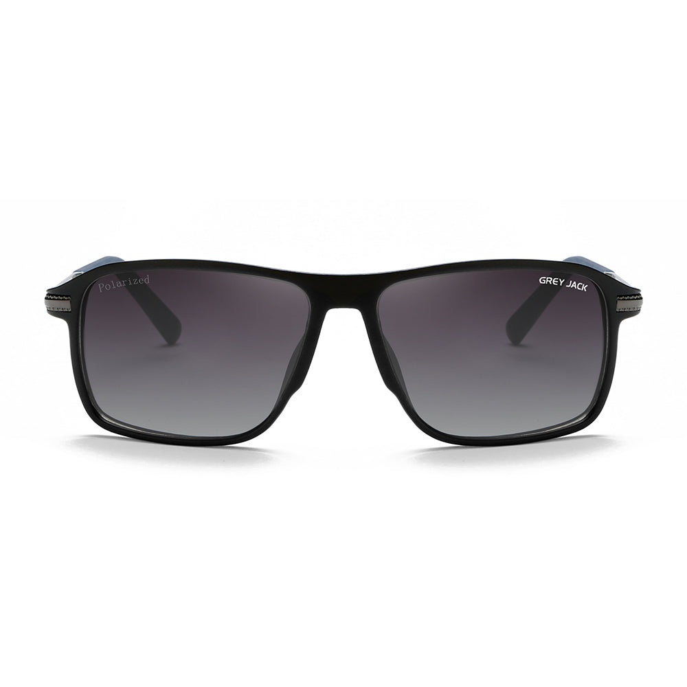 Matte Black Gun Frame Double Black Lens