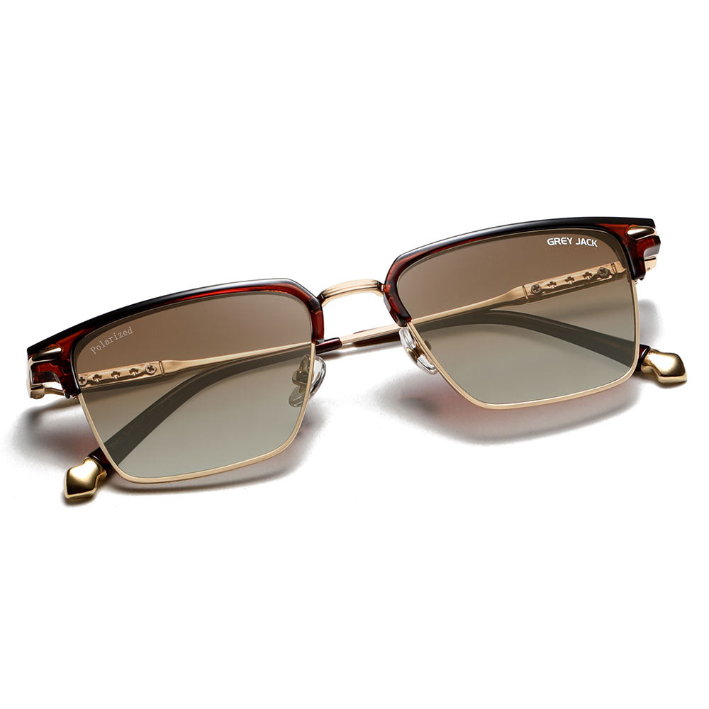 Golden Brown Frame D.Brown Lens