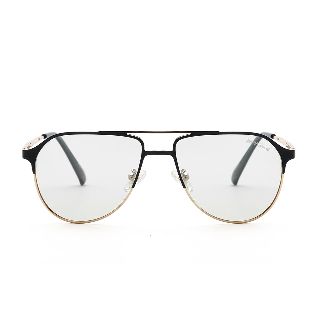Black Golden Frame Photochromic Lens