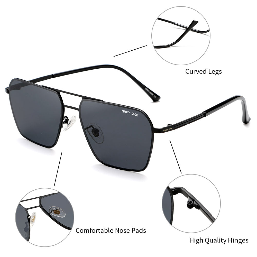 Black Frame Black Lens