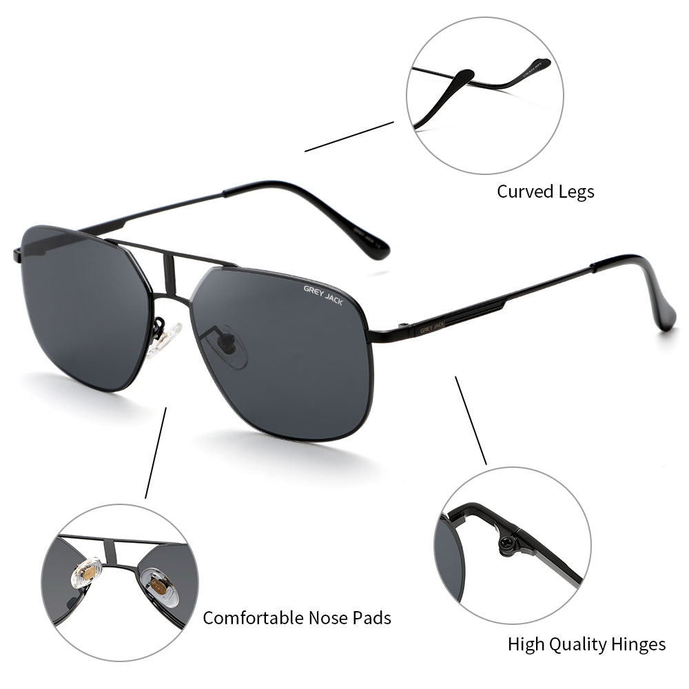 Black Frame Black Lens