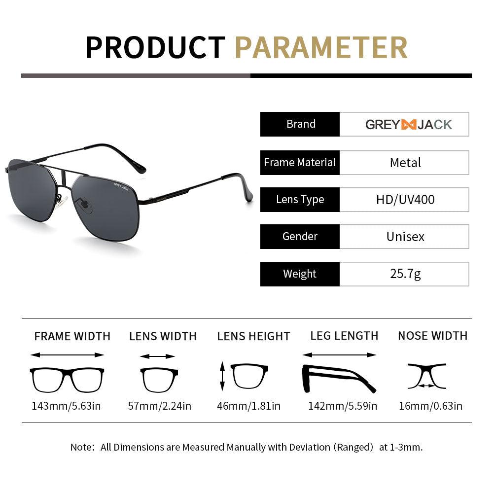 Black Frame Black Lens