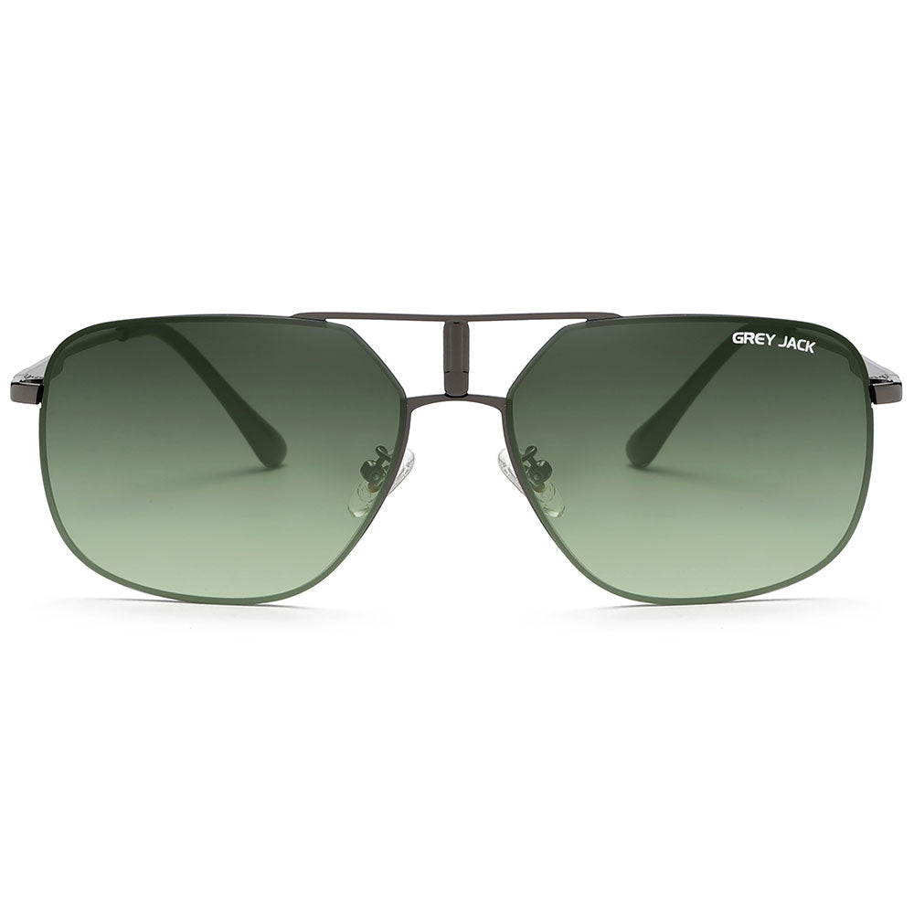 Gun Frame Double Green Lens