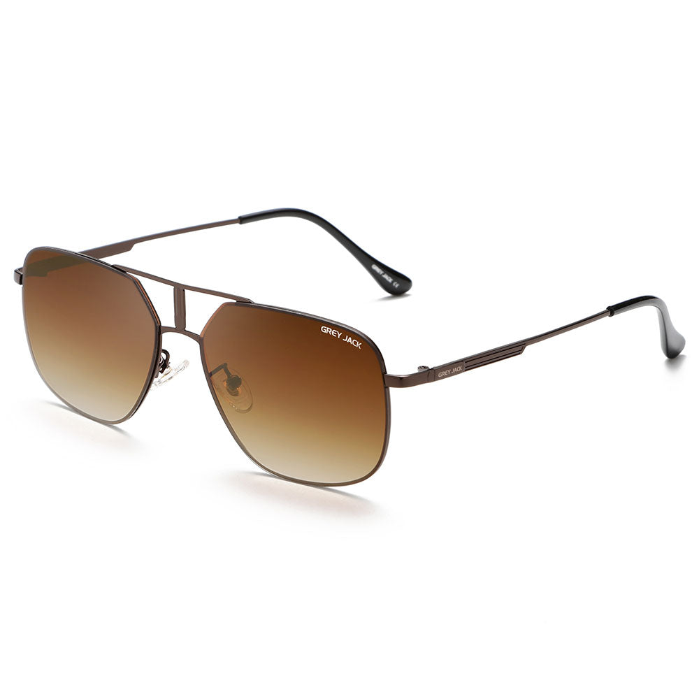 Brown Frame Double Brown Lens