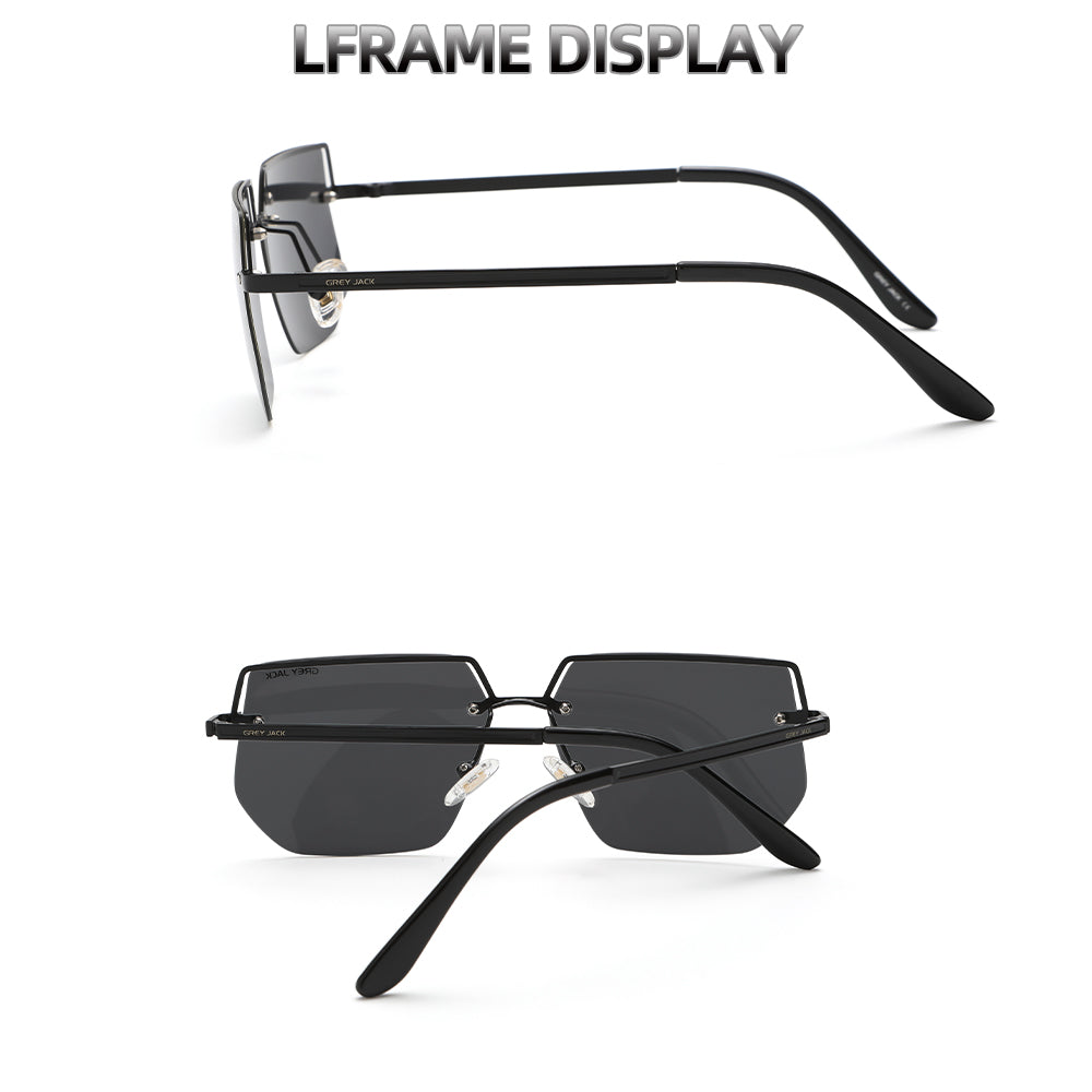 Black Frame Black Lens