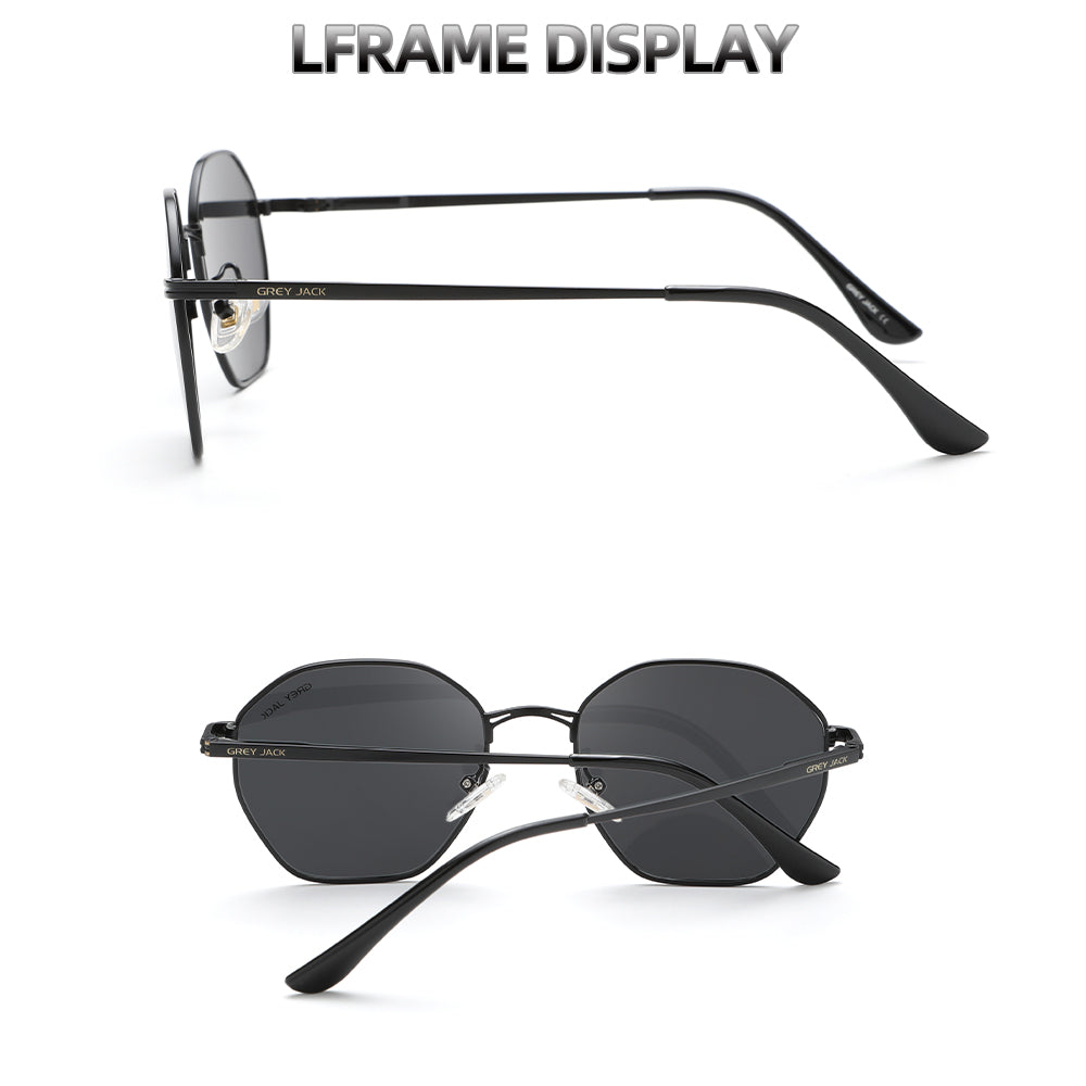 Black Frame Black Lens