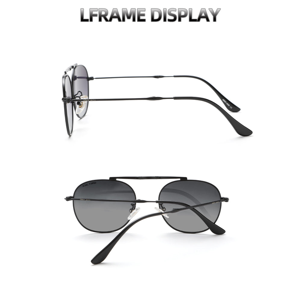Black Frame Double Black Lens