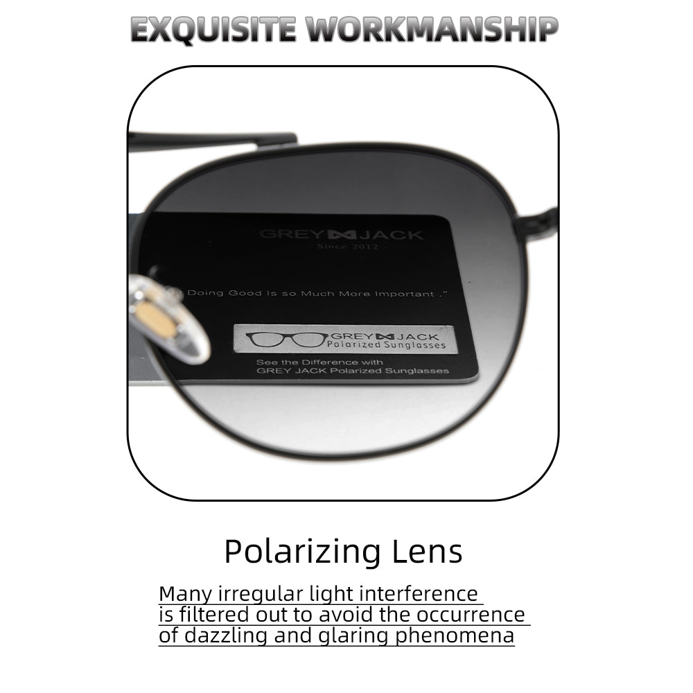 Black Frame Double Black Lens