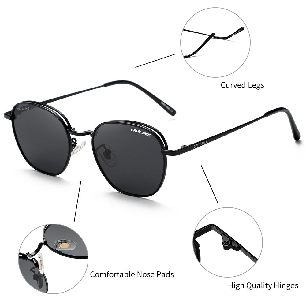 Black Frame Black Lens