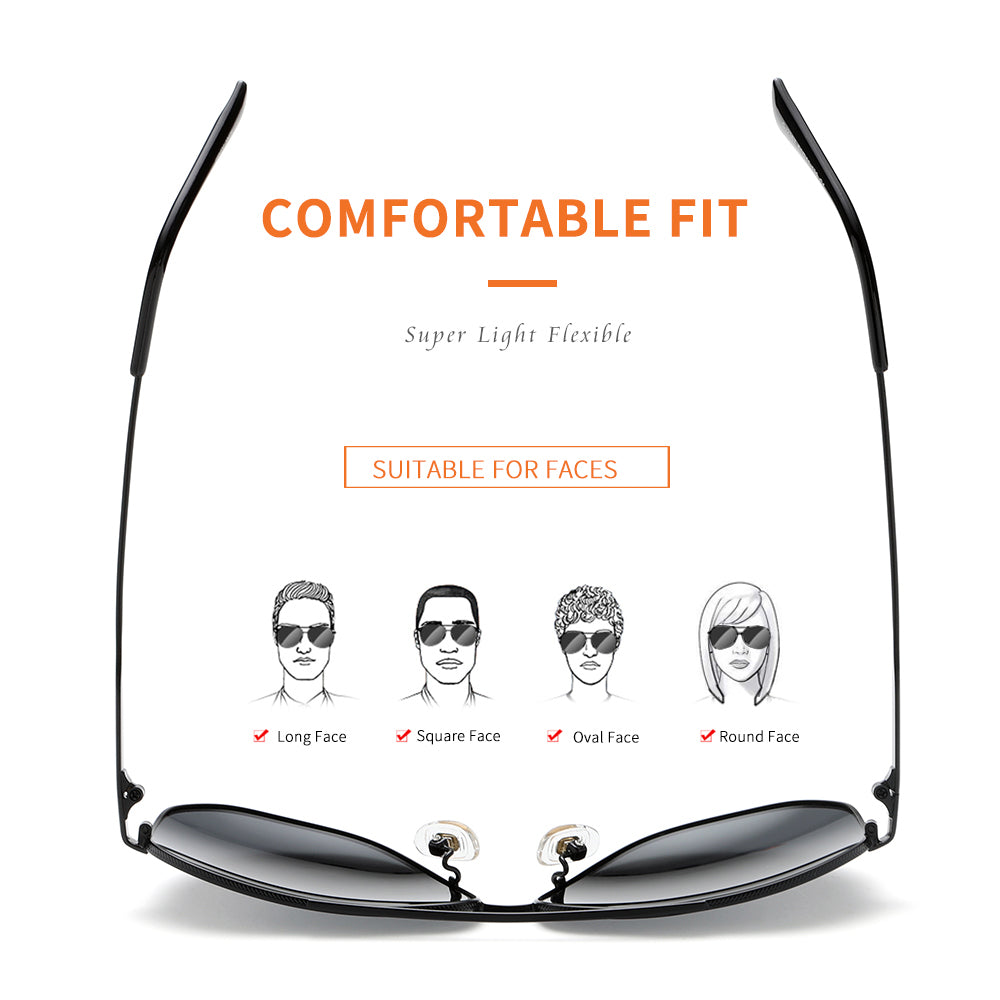 Black Frame Black Lens