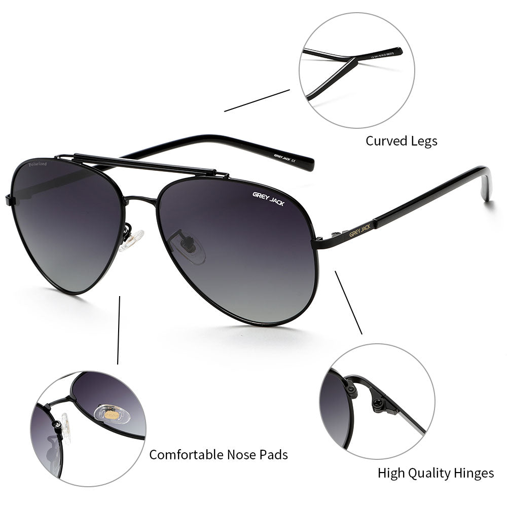 Black Frame Double Black Lens