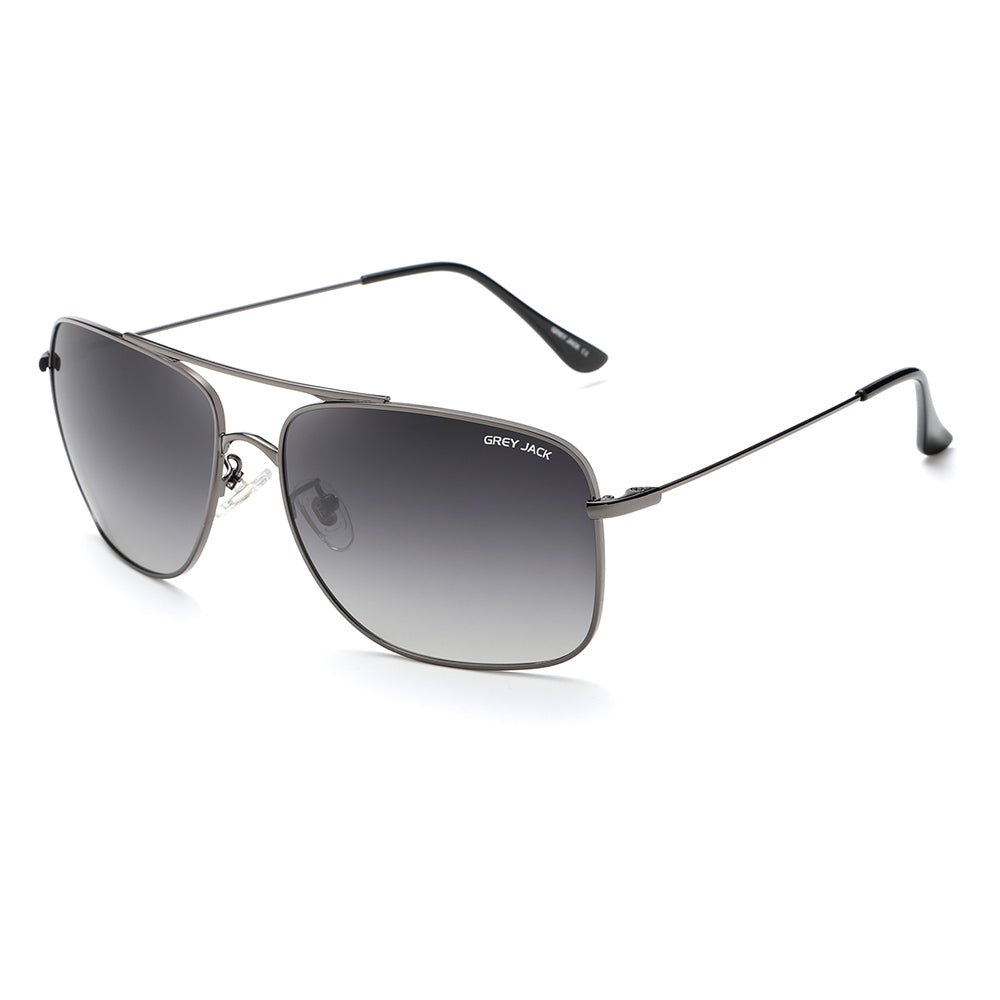 Gun Frame Double Black Lens