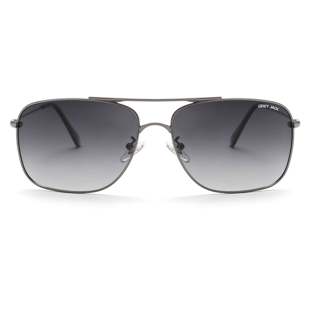 Gun Frame Double Black Lens