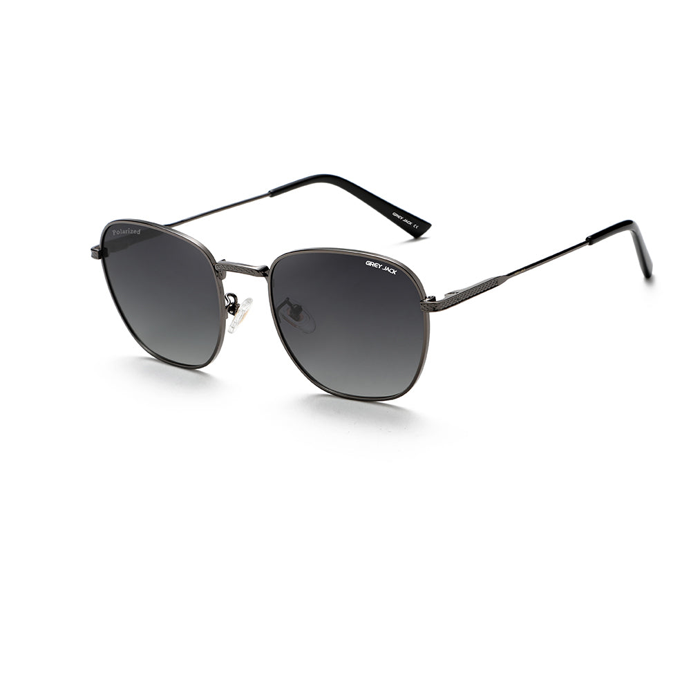 Gun Frame Gradient Black Lens