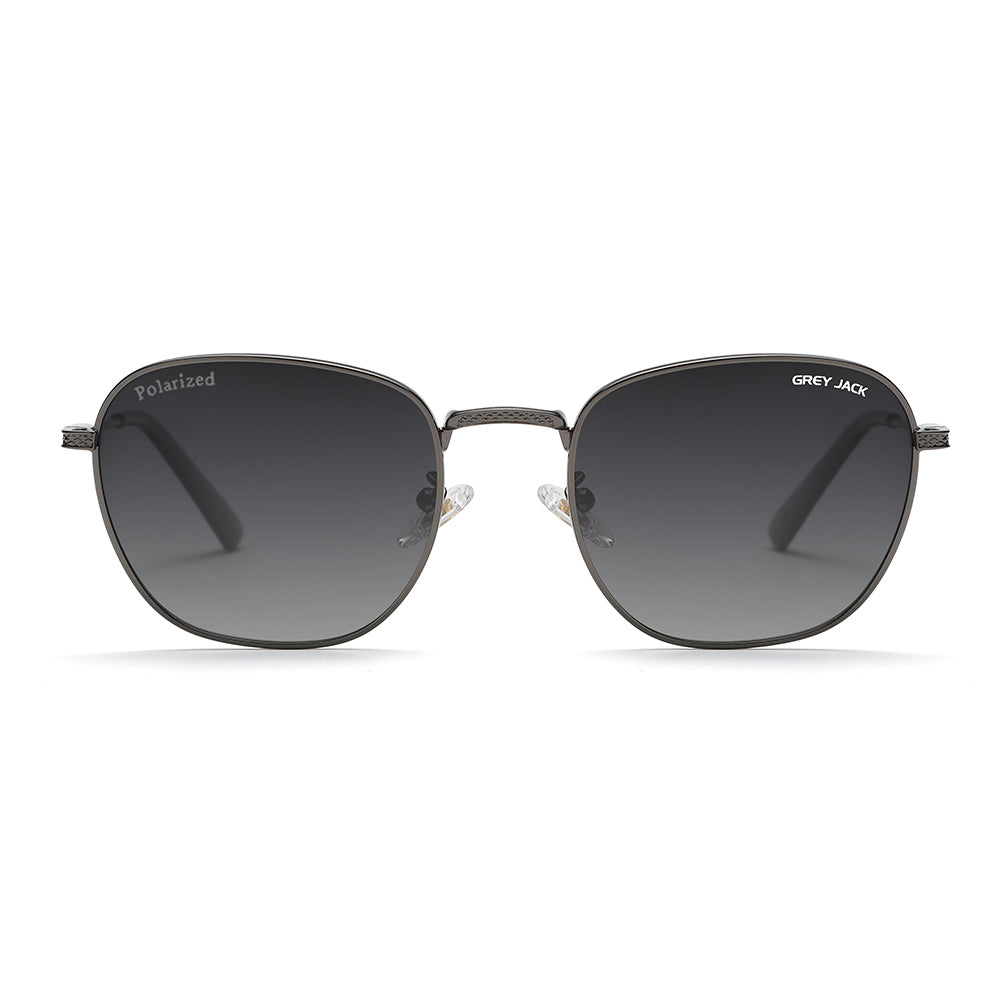 Gun Frame Gradient Black Lens