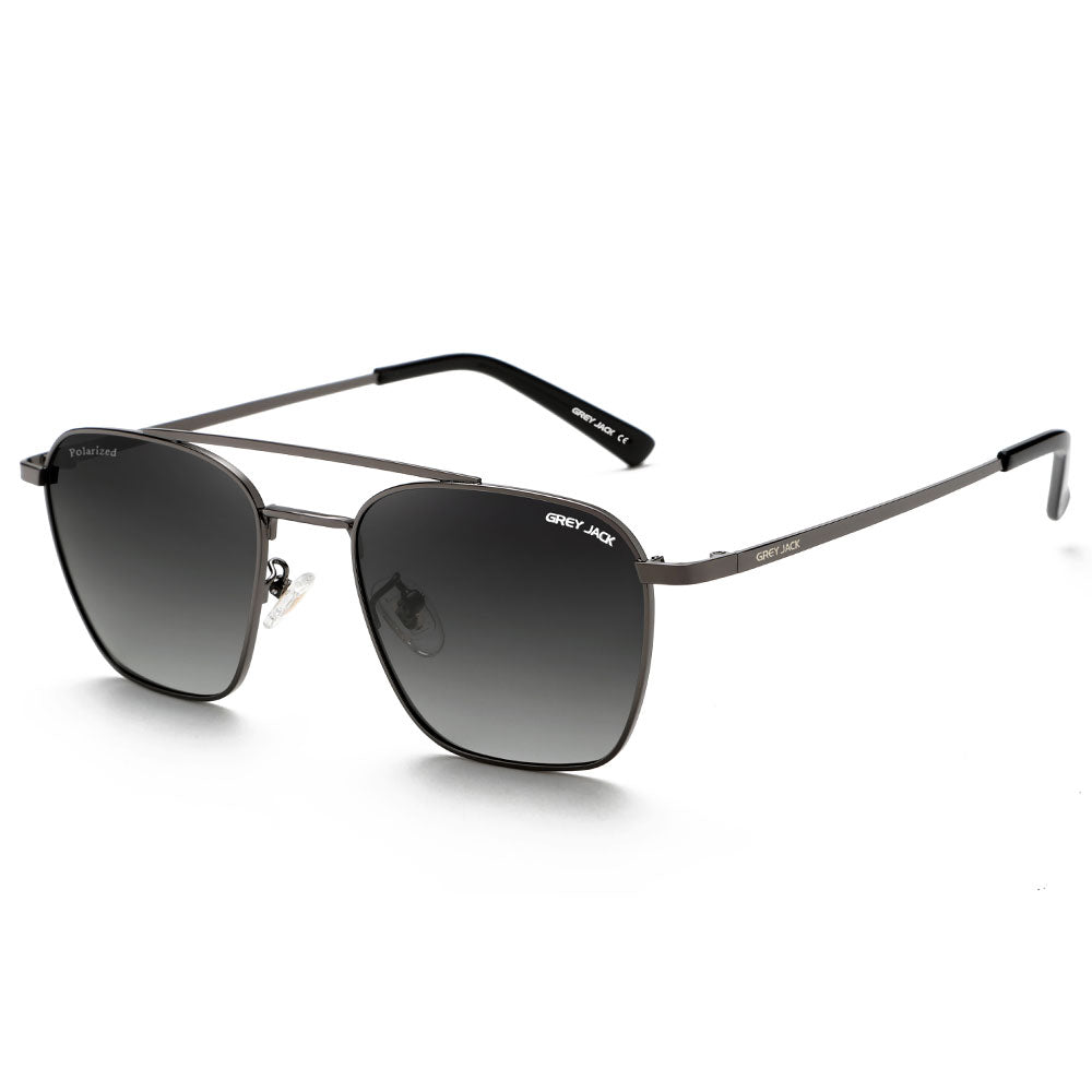 Gun Frame Double Black Lens