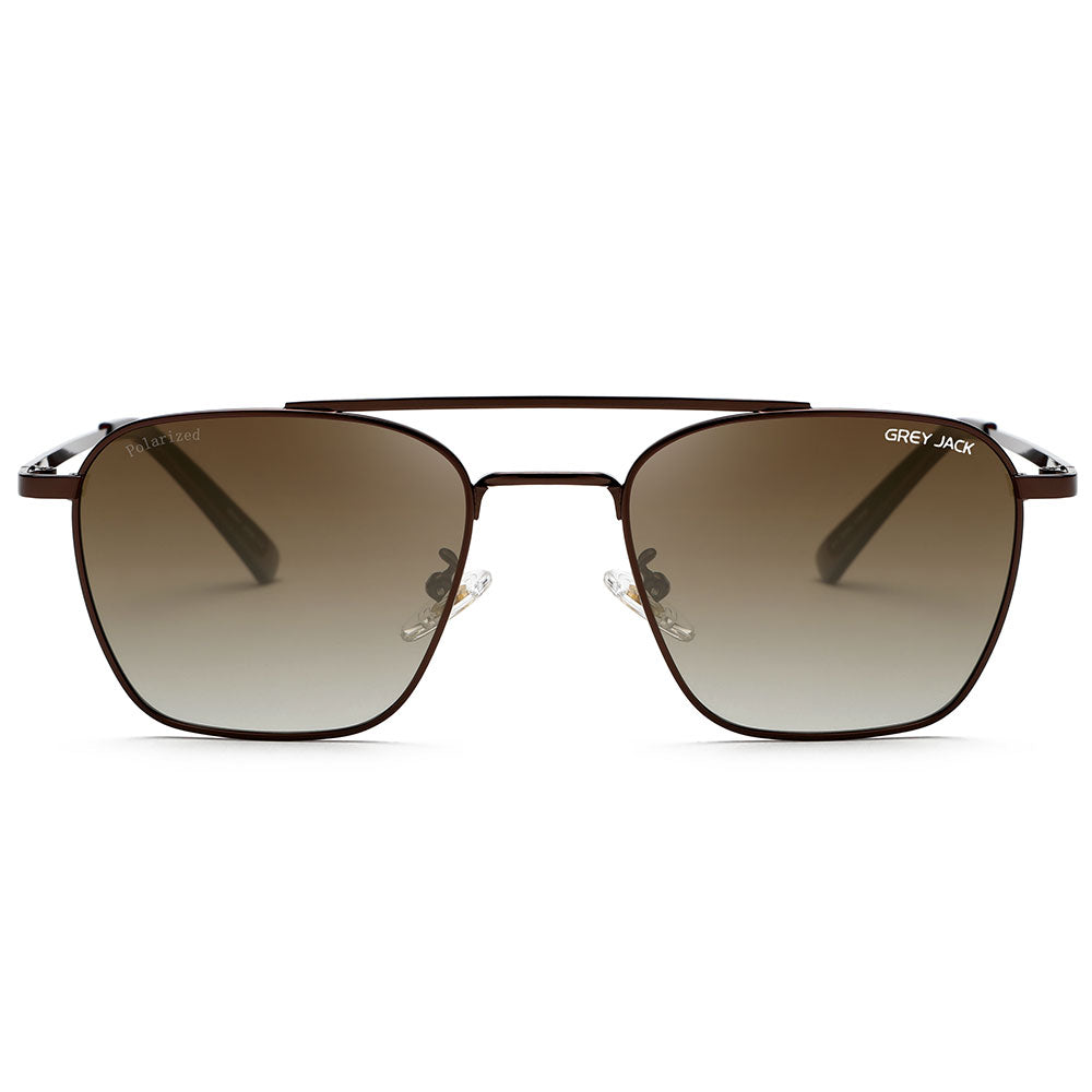 Brown Frame Double Brown Lens