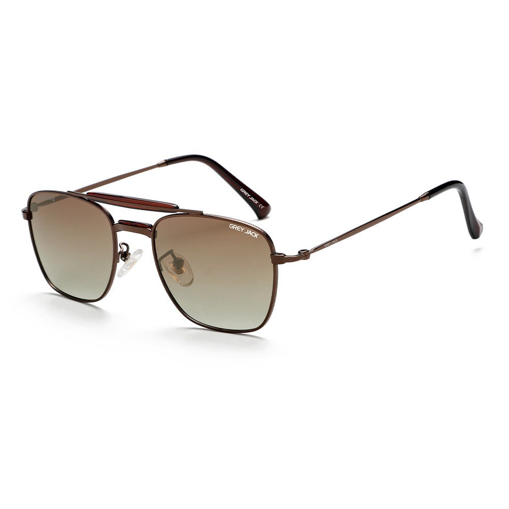 Brown Frame Double Brown Lens