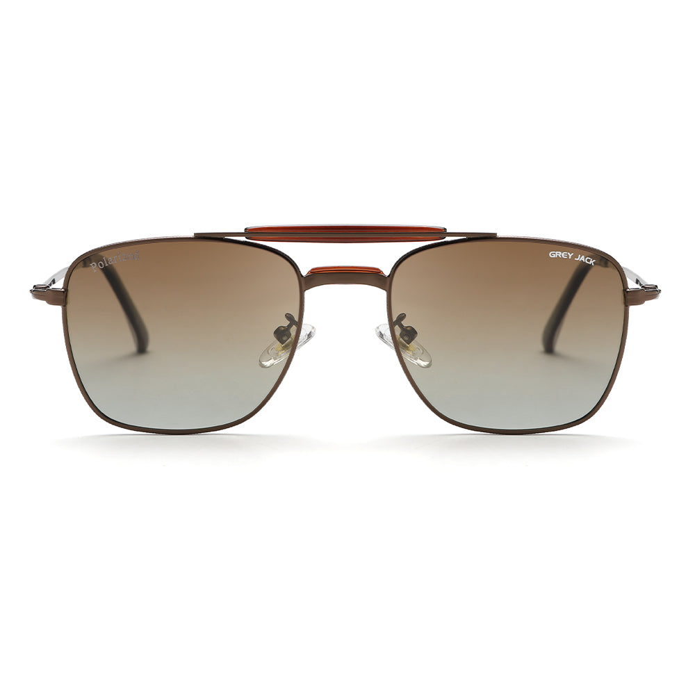Brown Frame Double Brown Lens