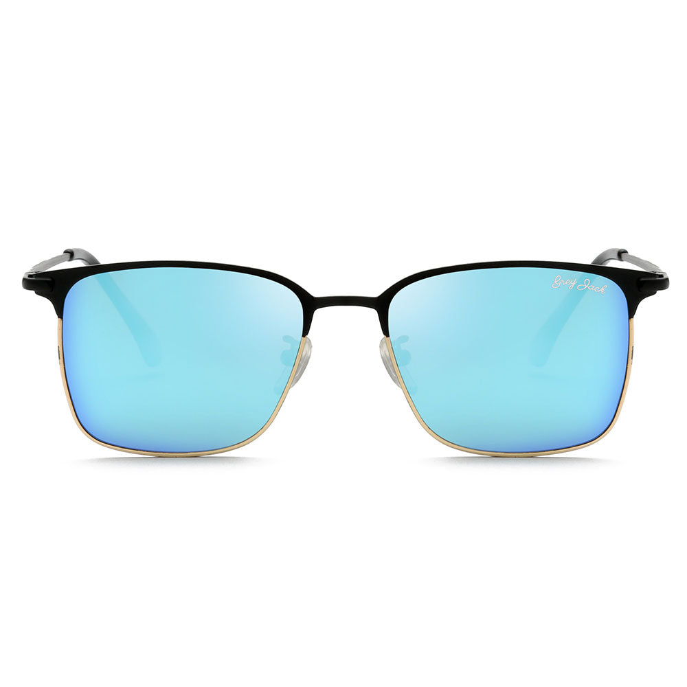 Black(Gold) Frame Ice Blue Lens