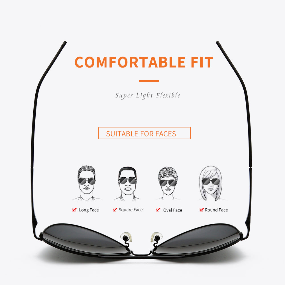 Black Frame Black Lens