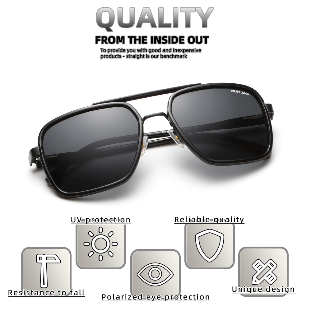 Black Frame Black Lens