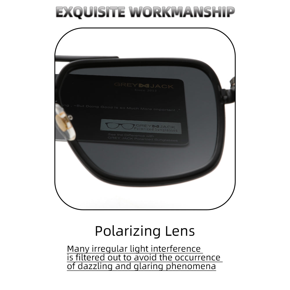 Black Frame Black Lens
