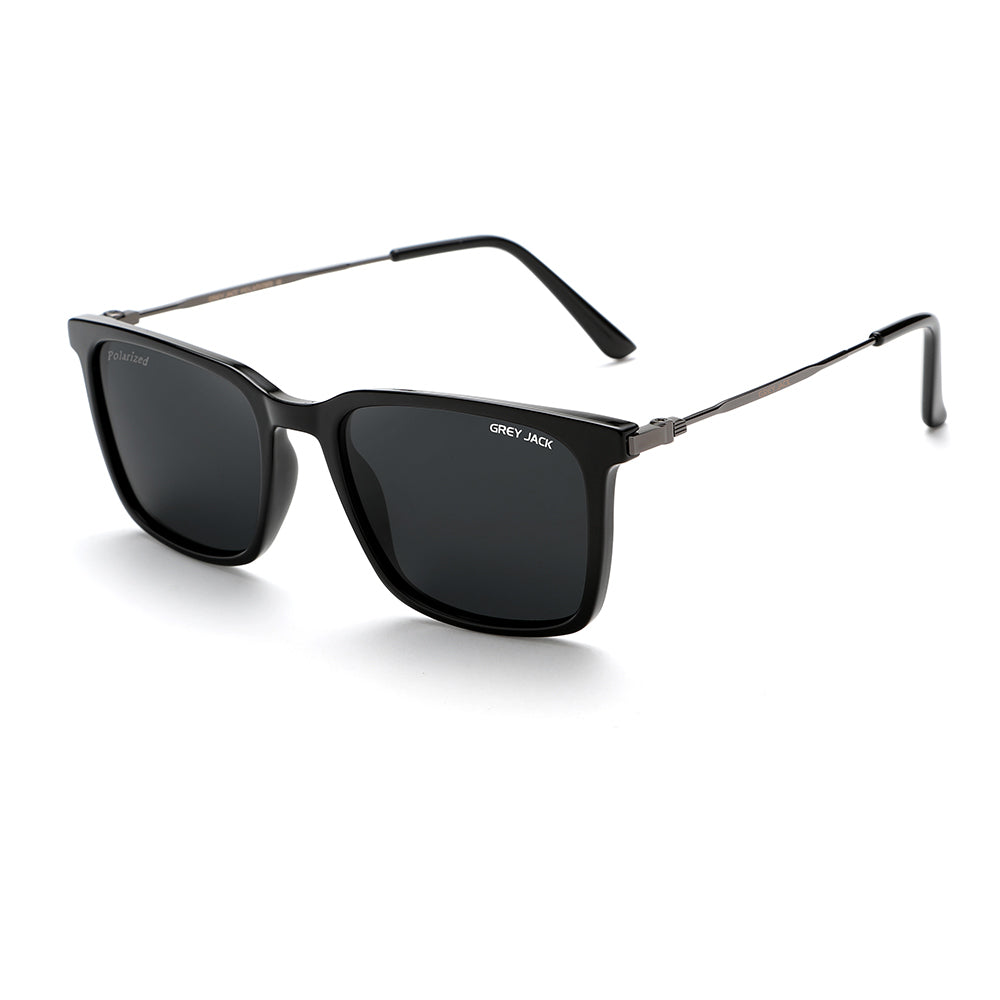 Shine Black Gun Frame Black Lens