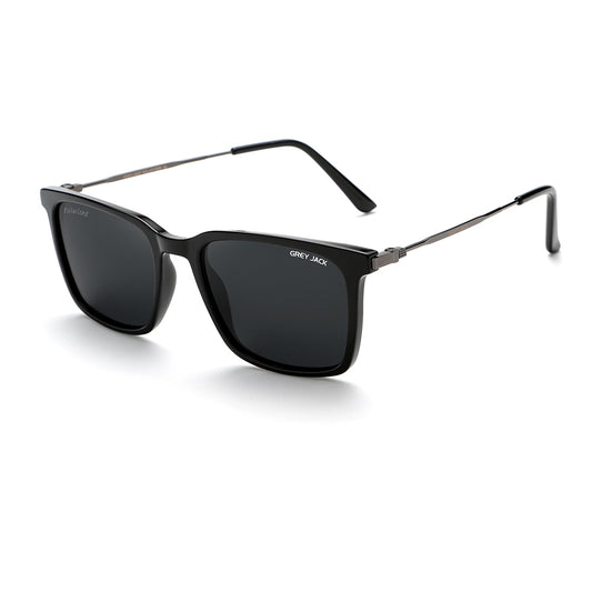 Shine Black Gun Frame Black Lens