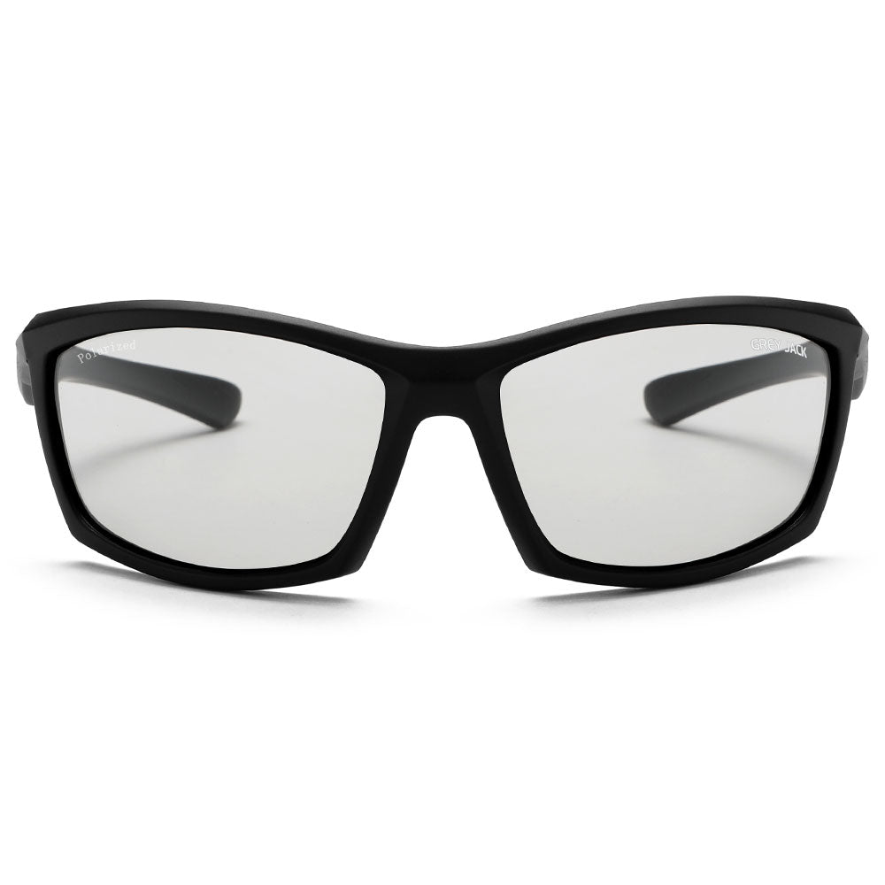 Matte Black Frame Photochromic Lens