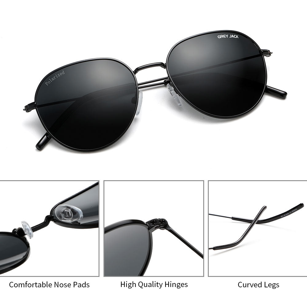 Black Frame Black Lens