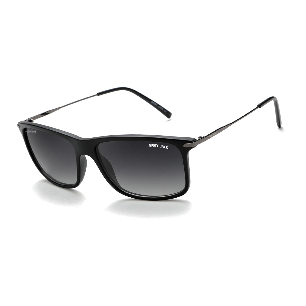 Matte Black Gun Frame Double Black Lens
