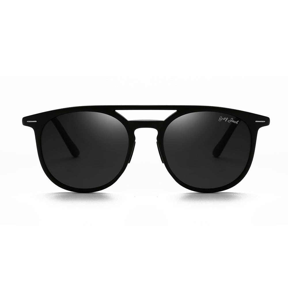 Matte Black Frame Black Lens