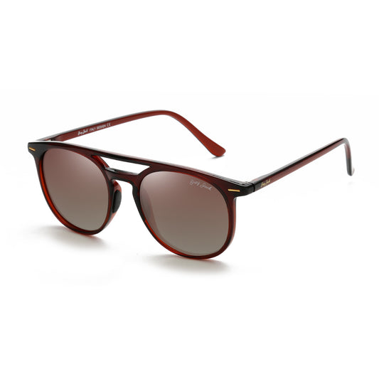Brown Frame Double Brown Lens