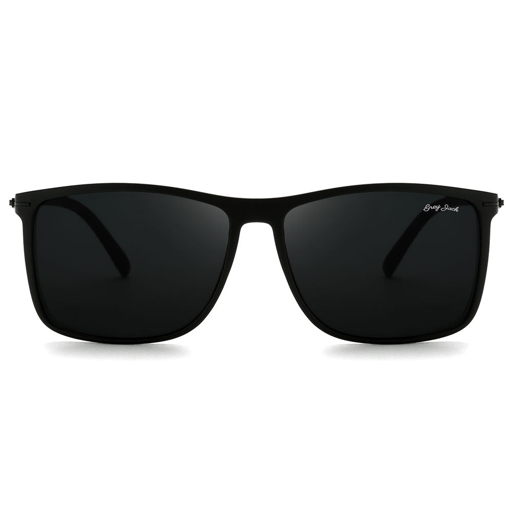 Matte Black Frame Black Lens