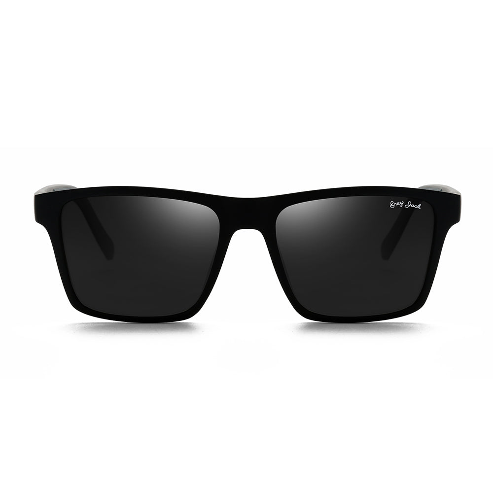 Matte Black Frame Black Lens