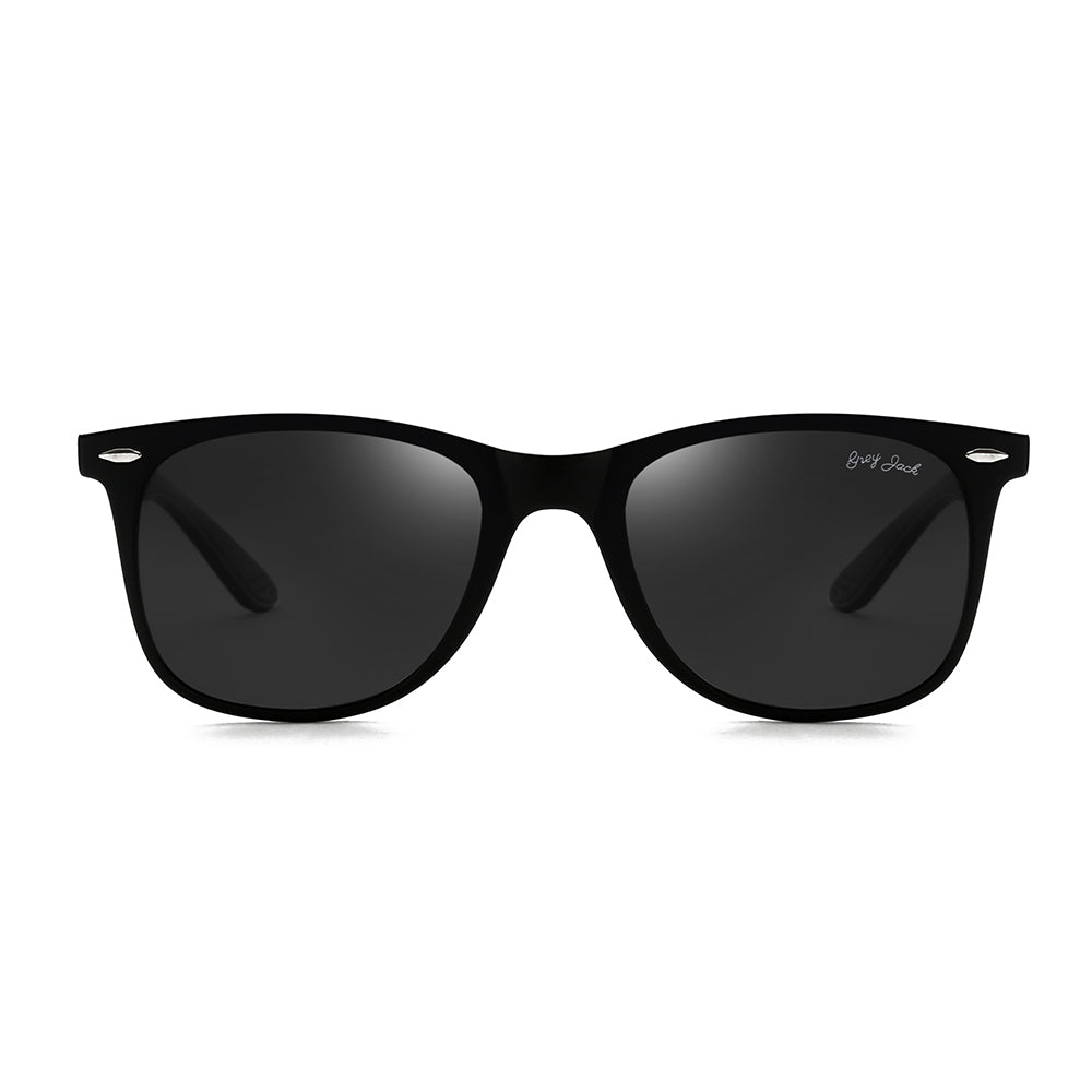 Shiny Black Frame Black Lens