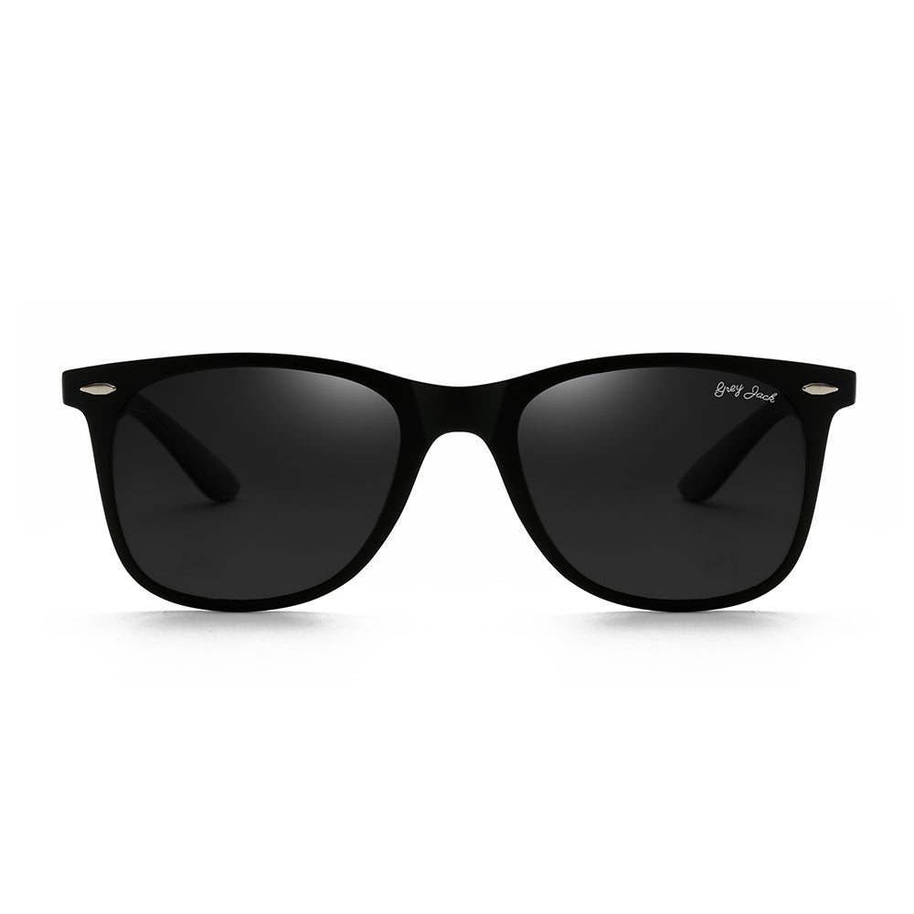 Matte Black Frame Black Lens