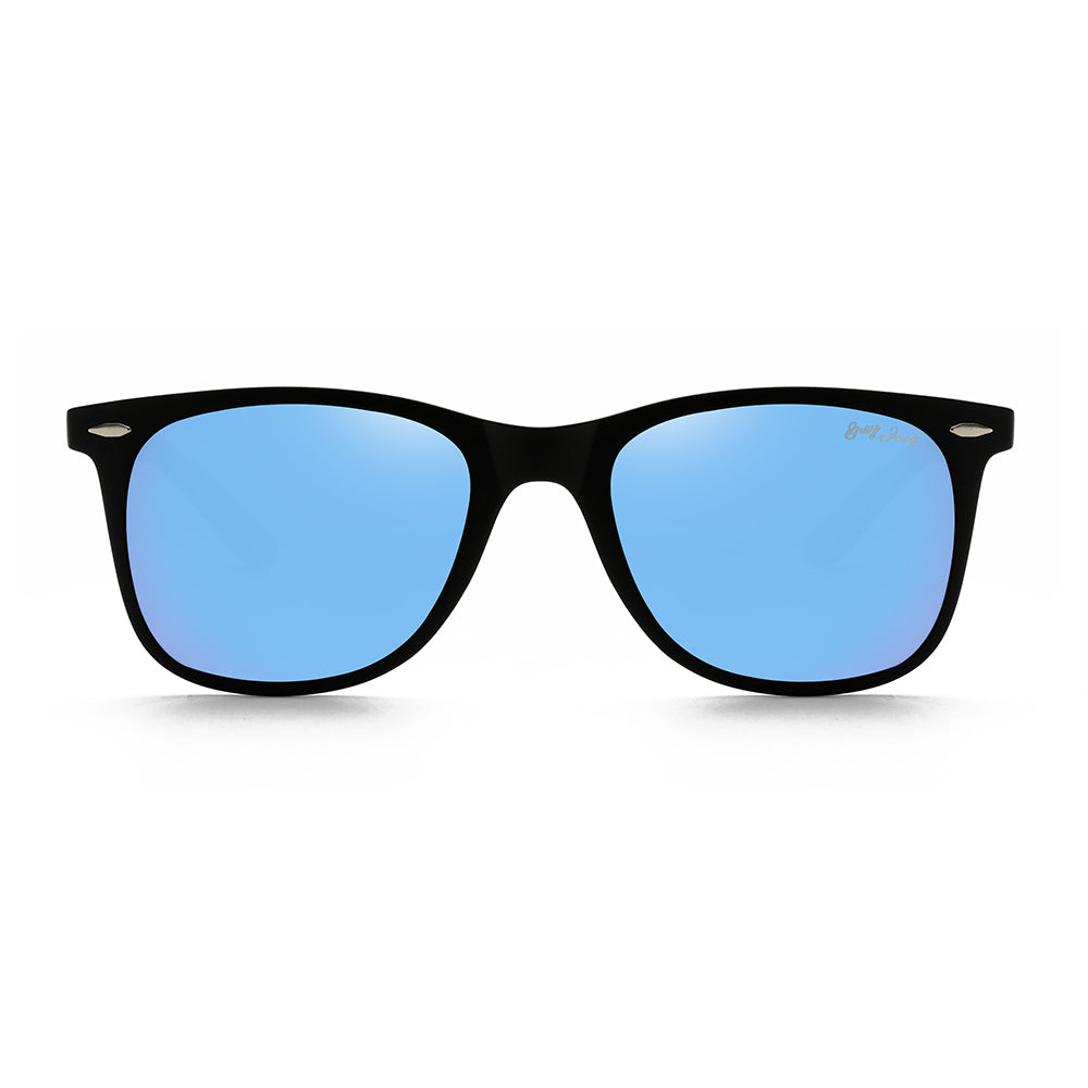 Black Frame Aqua Lens