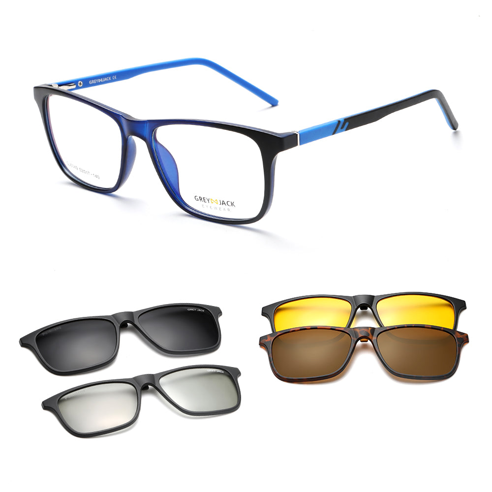 Black Blue Frame