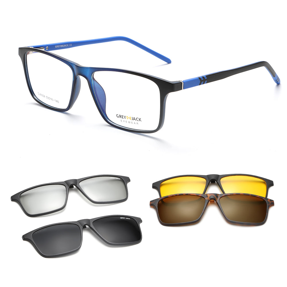 Black Blue Frame