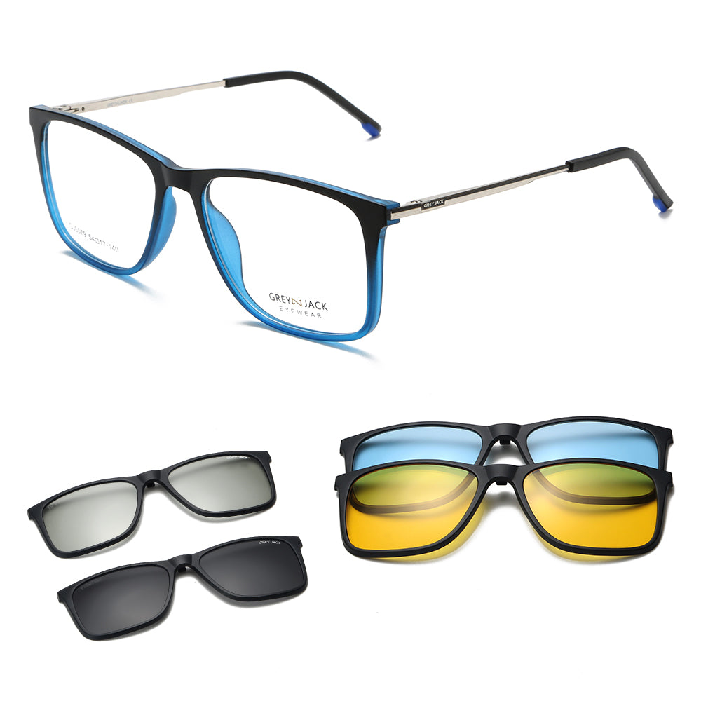 Black Blue Frame