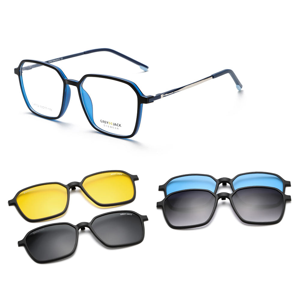 Black Blue Frame
