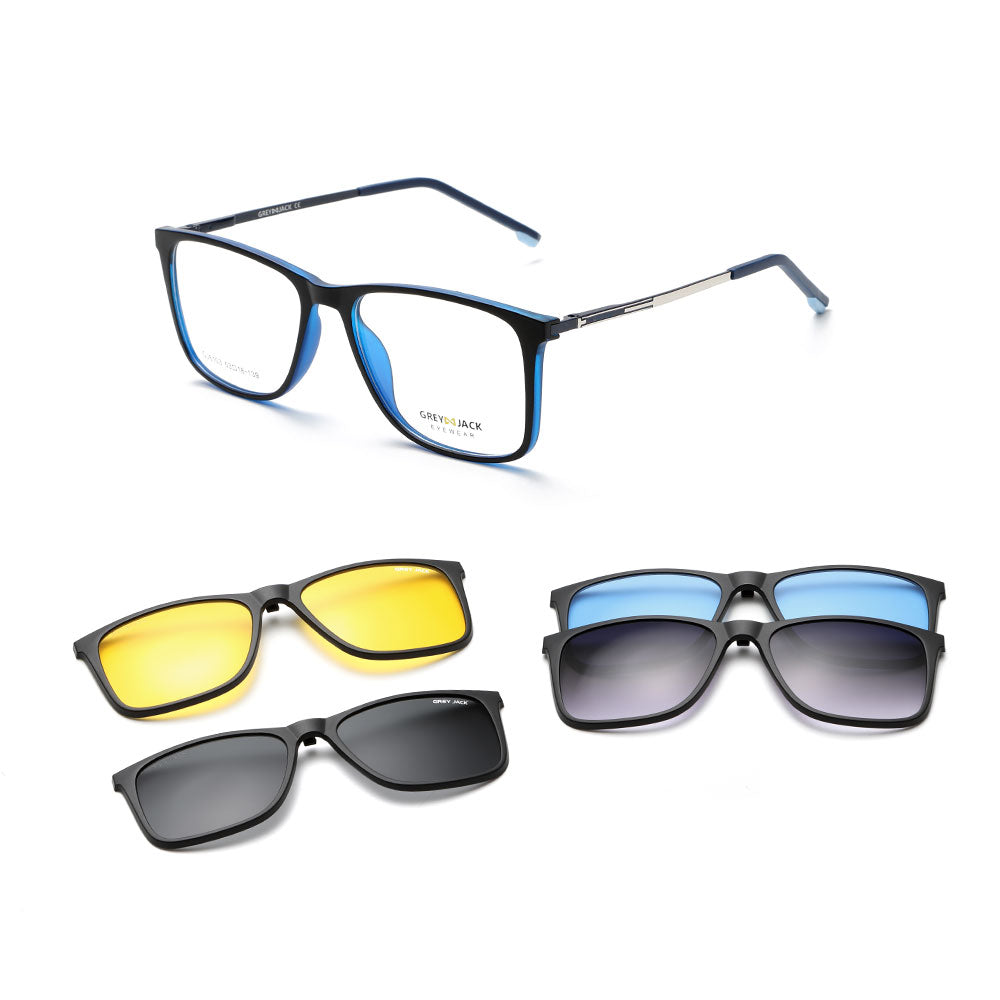 Black Blue Frame