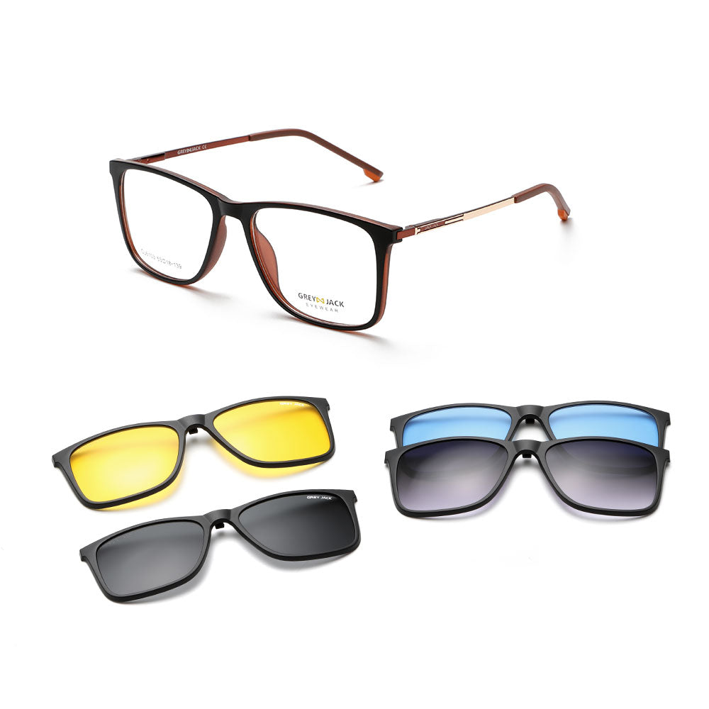 Black Brown Frame