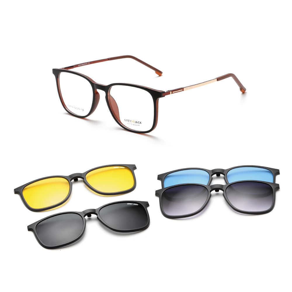 Black Brown Frame
