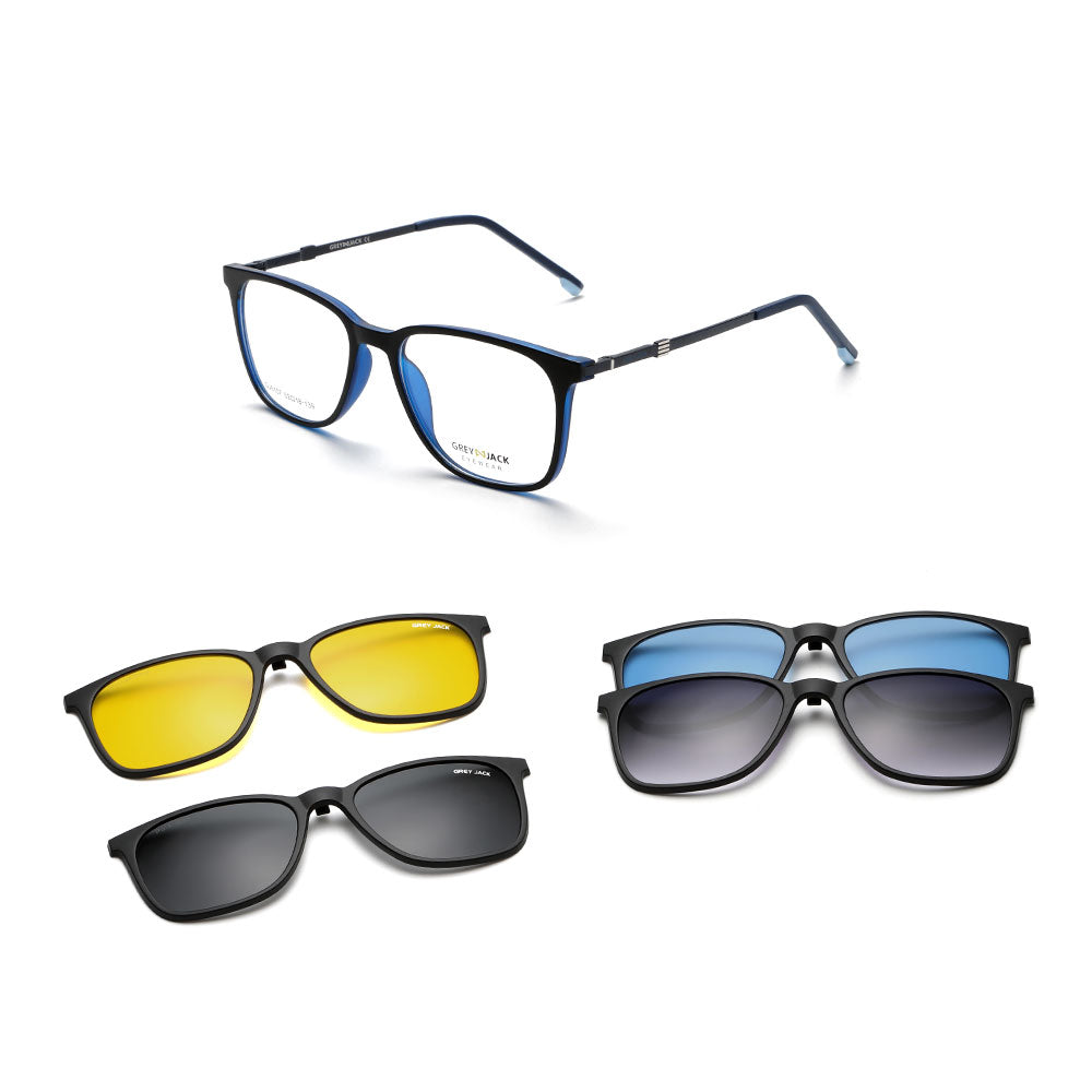 Black Blue Frame