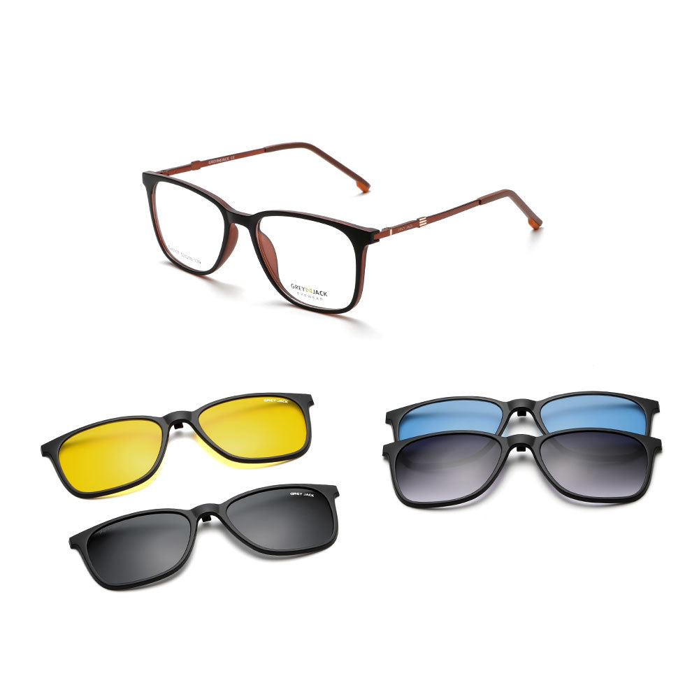 Black Brown Frame