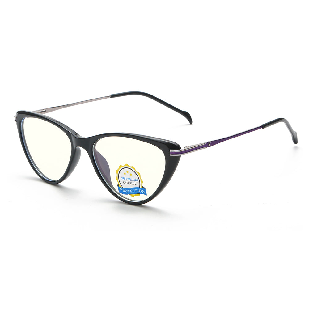 Shine Black Frame Purple Leg